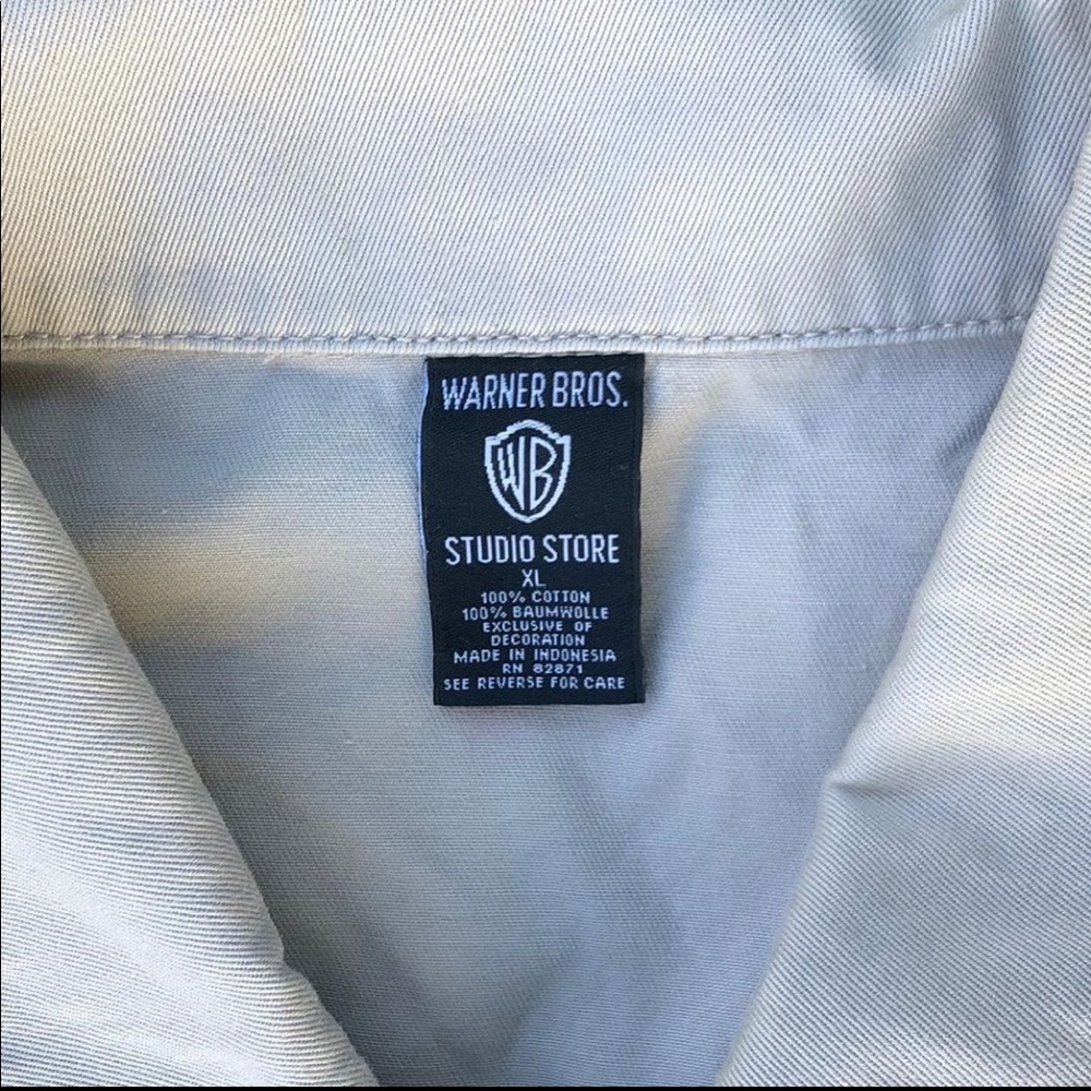 Looney Tunes khaki denim Jacket - Picture 5 of 5